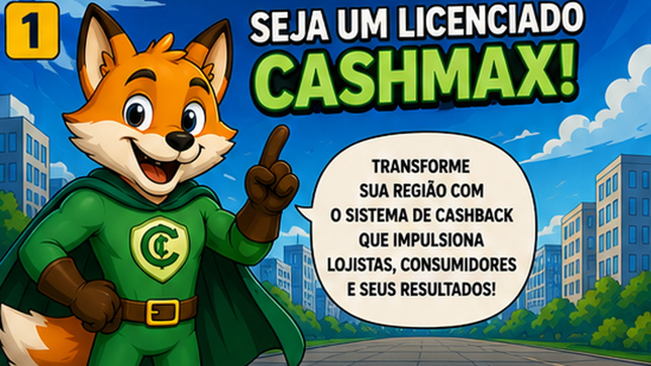 Seja um licenciado Cashmax — quadro 1