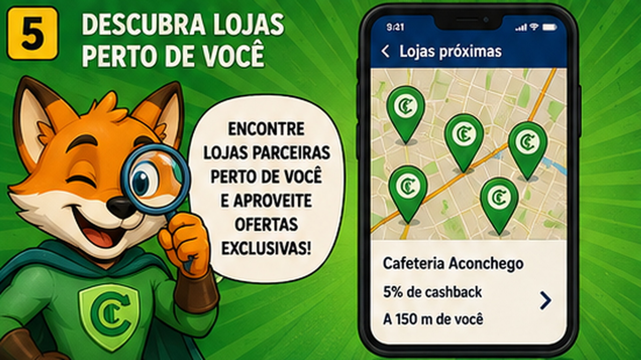 Descubra lojas perto de você — quadro 5
