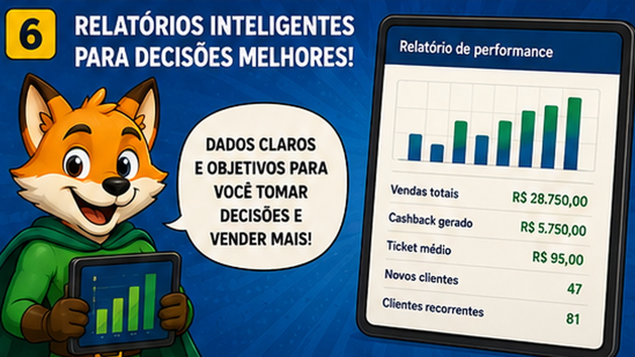 Relatórios inteligentes para decisões melhores — quadro 6