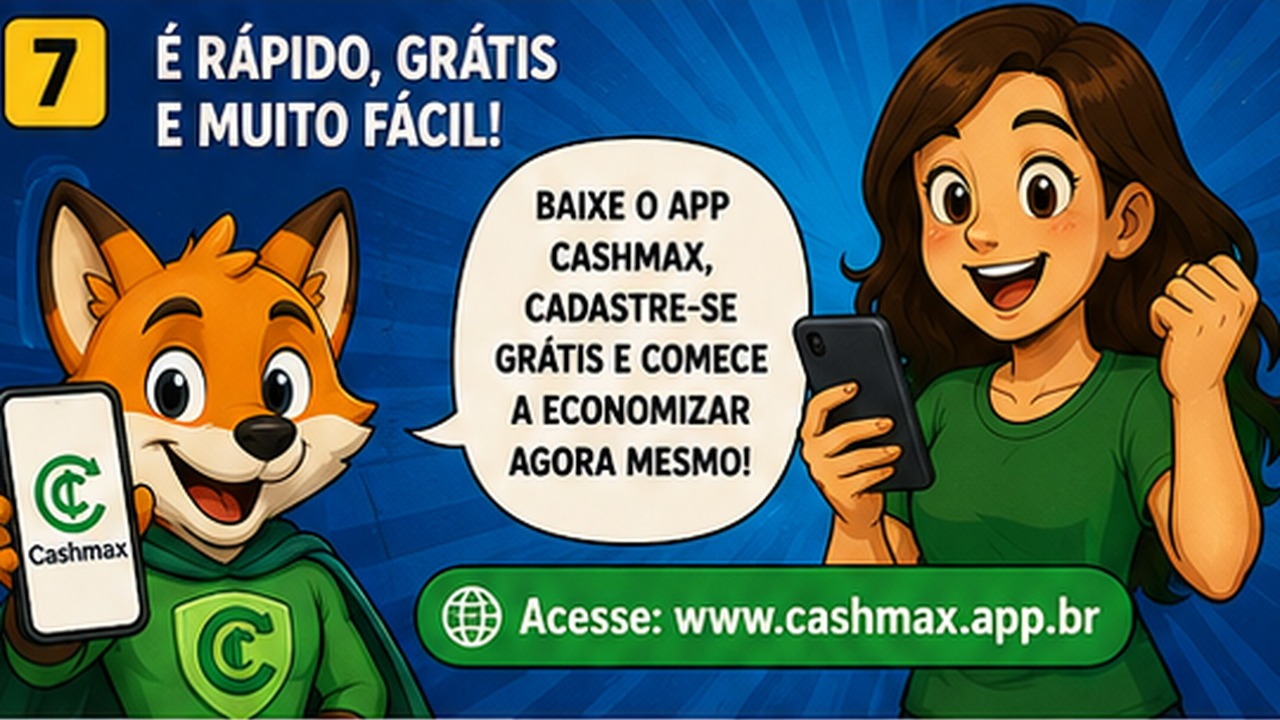 É rápido, grátis e muito fácil — quadro 7